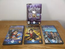 Harry Potter Collection 3 Gry PC CD-ROM Azkaban Chamber Philosopher's  na sprzedaż  Wysyłka do Poland