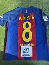 Maillot iniesta barcelone d'occasion  Rennes-