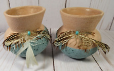 Vases terracotta turquoise for sale  Lady Lake