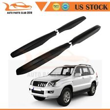 For Toyota Land Cruiser Prado FJ120 2006-2007 set Roof Rack Cover Rail End Shell for sale  Shipping to South Africa