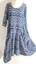 Używany, SAHARA niebieska biała sukienka lagenlook rozm. XL na sprzedaż  PL