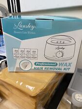 Lansley Wax Warmer Hair Removal Home Waxing Kit Electric Pot Heater Rapid Waxing for sale  Shipping to South Africa