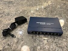 Netgear GS108 V4 GS108v4 8-Port Gigabit Ethernet Switch and Power Supply for sale  Shipping to South Africa