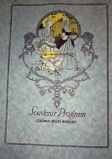 Souvenir program colonial for sale  Dayton