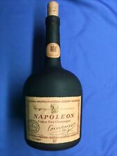 Botella Vacía Courvoisier de Colección ESMERILADO temprano Napoleón COURVOISIER segunda mano  Embacar hacia Argentina