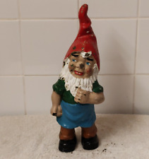Vintage weathered gnome for sale  LONDON