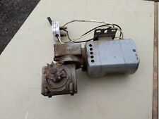 Vintage HILLMAN ELECTRIC MOTORS LTD MAINS Motor with PLUG Fractional Geared for sale  Shipping to South Africa