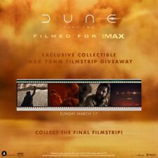 Tira de película IMAX 70 mm coleccionable Dune: Parte 2 SEMANA 3 segunda mano  Embacar hacia Argentina