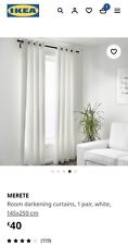 Ikea merete curtains for sale  ILFORD