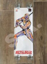 Metal Gear Solid Grey Fox Ninja Promo Demo Promotional Store Shop Poster Kojima comprar usado  Enviando para Brazil
