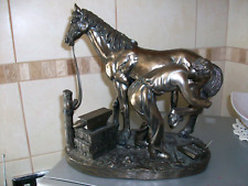 Figurine horse blacksmith for sale  HOLMFIRTH