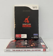The House of the Dead Overkill + 2 e 3 Return Nintendo Wii PAL Pacote de Jogos Muito Bom Estado Usado, usado comprar usado  Enviando para Brazil