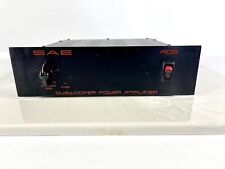 Amplificador de potência SAE A105 100W subwoofer 2 canais!, usado comprar usado  Enviando para Brazil