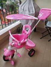 Triciclo bambina rosa usato  Villadose