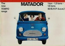 Tempo matador 1964 for sale  Shipping to Ireland
