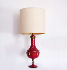 Lampada tavolo rossa usato  Pulsano
