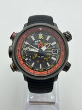Relógio analógico masculino Citizen preto Promaster Altichron BN4021-02E comprar usado  Enviando para Brazil