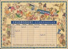 Stundenplan reklame chlorodont gebraucht kaufen  Berlin