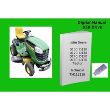 Manual de trator John Deere D100, D110, D120, D130, D140, D150, D160, D170 comprar usado  Enviando para Brazil