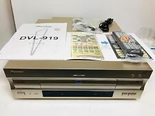 Pioneer DVL-919 LD Laser Disc DVD Player Excelente Revisão Completa Novo Acessório comprar usado  Enviando para Brazil