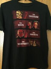 Used, The Chainsaw/Knife/Machette/Nightmares - Black Shirt - L  for sale  Shipping to South Africa