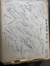 Autograph book signed for sale  LANCASTER