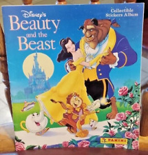 Álbum completo de pegatinas coleccionables Disney Panini La Bella y la Bestia 1990 segunda mano  Embacar hacia Argentina