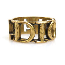 Auténtico anillo Christian Dior metal dorado h30002f segunda mano  Embacar hacia Argentina
