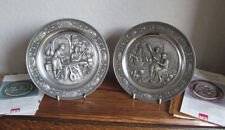 Pewter collectors plates for sale  KINGSTON UPON THAMES