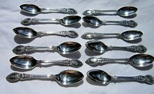 Decorated back spoons for sale  SPALDING