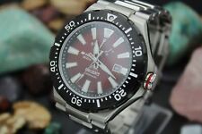 Relógio de mergulho masculino ORIENT M-Force 2000 reserva de energia automático aço inoxidável  comprar usado  Enviando para Brazil