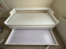 White wooden bed for sale  HATFIELD