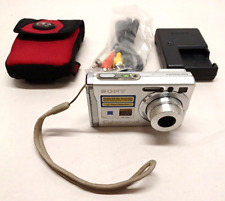 Usado, Câmera Digital Sony Cyber-shot DSC-W80 7.2MP-Prata com Carregador/Cabos e Estojo-T/W comprar usado  Enviando para Brazil