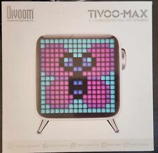 Divoom Tivoo Max Pixel Art Speaker White Bluetooth Speaker Used USA for sale  Shipping to South Africa