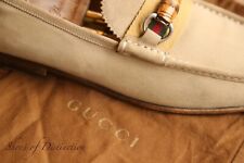 Gucci beige suede for sale  Shipping to Ireland