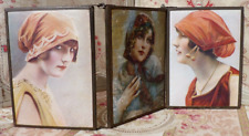 Antique triptych mirror d'occasion  Expédié en Belgium