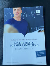 Mathematik formelsammlung seku gebraucht kaufen  Rheinberg