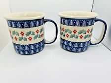 Polish pottery mugs for sale  Springfield