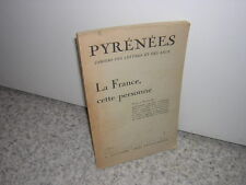 1941.pyrénées revue lettres d'occasion  Saint-Quay-Portrieux