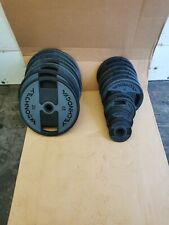 Technogym olympic plates for sale  KEIGHLEY