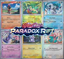 Usado, Pokemon TCG SV04 Paradox Rift | Escolha seu cartão | Ultra/Holo/Holo reverso/C/UC comprar usado  Enviando para Brazil