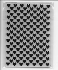 Hearts embossing folder. for sale  Shipping to Ireland