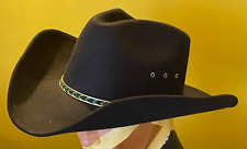 Black cowboy hat for sale  CHARD