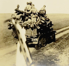 Caminhões fotográficos originais do exército japonês 1939 perseguindo forças soviéticas Khalkhin Gol, usado comprar usado  Enviando para Brazil