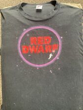 Red Dwarf Smeg Off TV Promo Black Double Sided Graphic T Shirt Mens Size XXL, used for sale  Shipping to South Africa