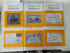The Collectors Club Philatelist 1991, Full year set of 6 Issues. Vol 70, Stamps for sale  Shipping to South Africa