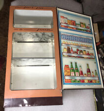 Vintage Child's Refrigerator 60's Wolverine Toy Co Tin Frost Free w / CONTENIDO segunda mano  Embacar hacia Argentina