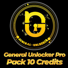General Unlocker Pro Pack 10 Créditos Nuevo Usuario/Usuario Existente Instantáneo segunda mano  Embacar hacia Argentina