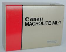 Mint Canon Macrolite ML-1 Vintage Ring Macro Flash - in Box with all accessories for sale  Shipping to South Africa