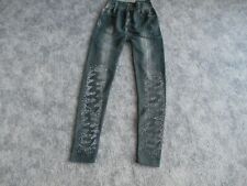 Leggings grau glitzer gebraucht kaufen  Meerane